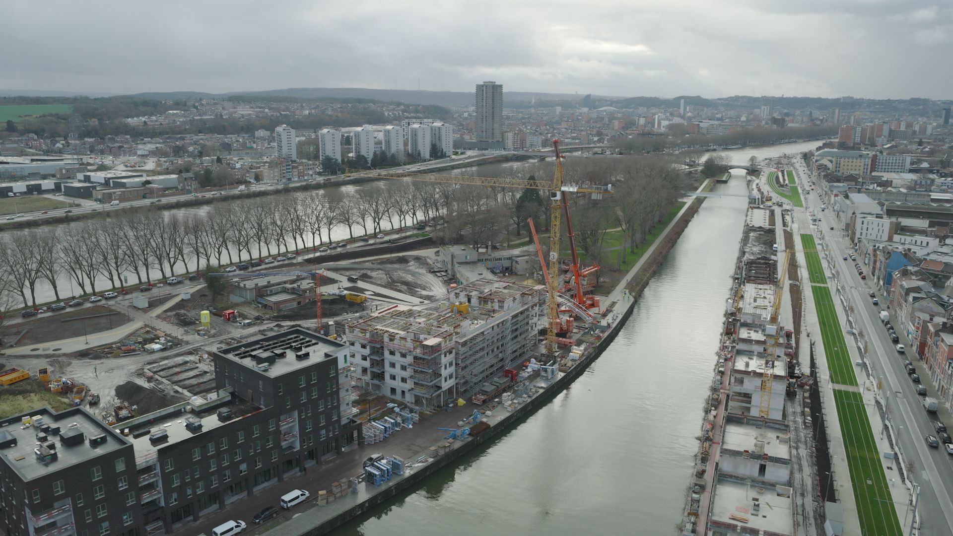 Maison à vendre clé sur porte avec terrain, vue chantier