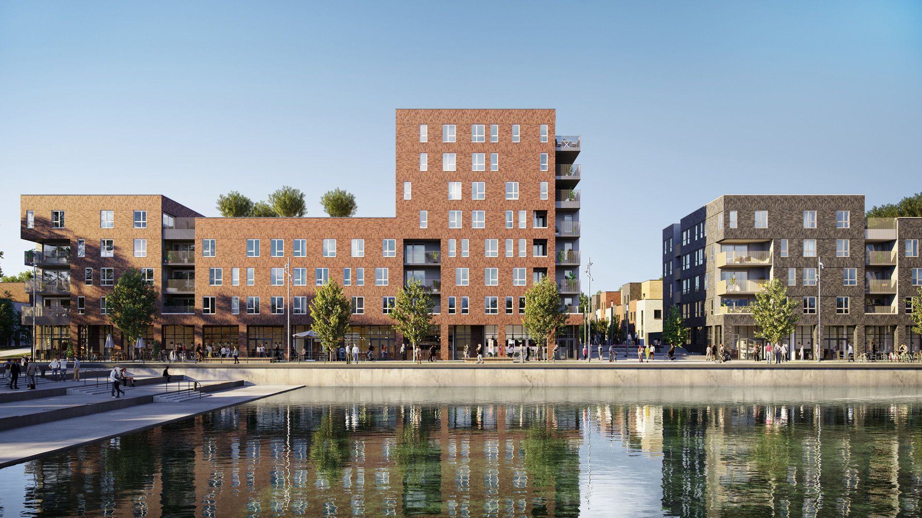 Appartement à vendre à Liège, au bord de l'eau