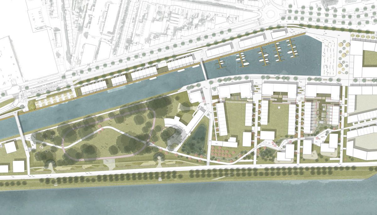 Maison à vendre clé sur porte avec terrain, vue plan écoquartier