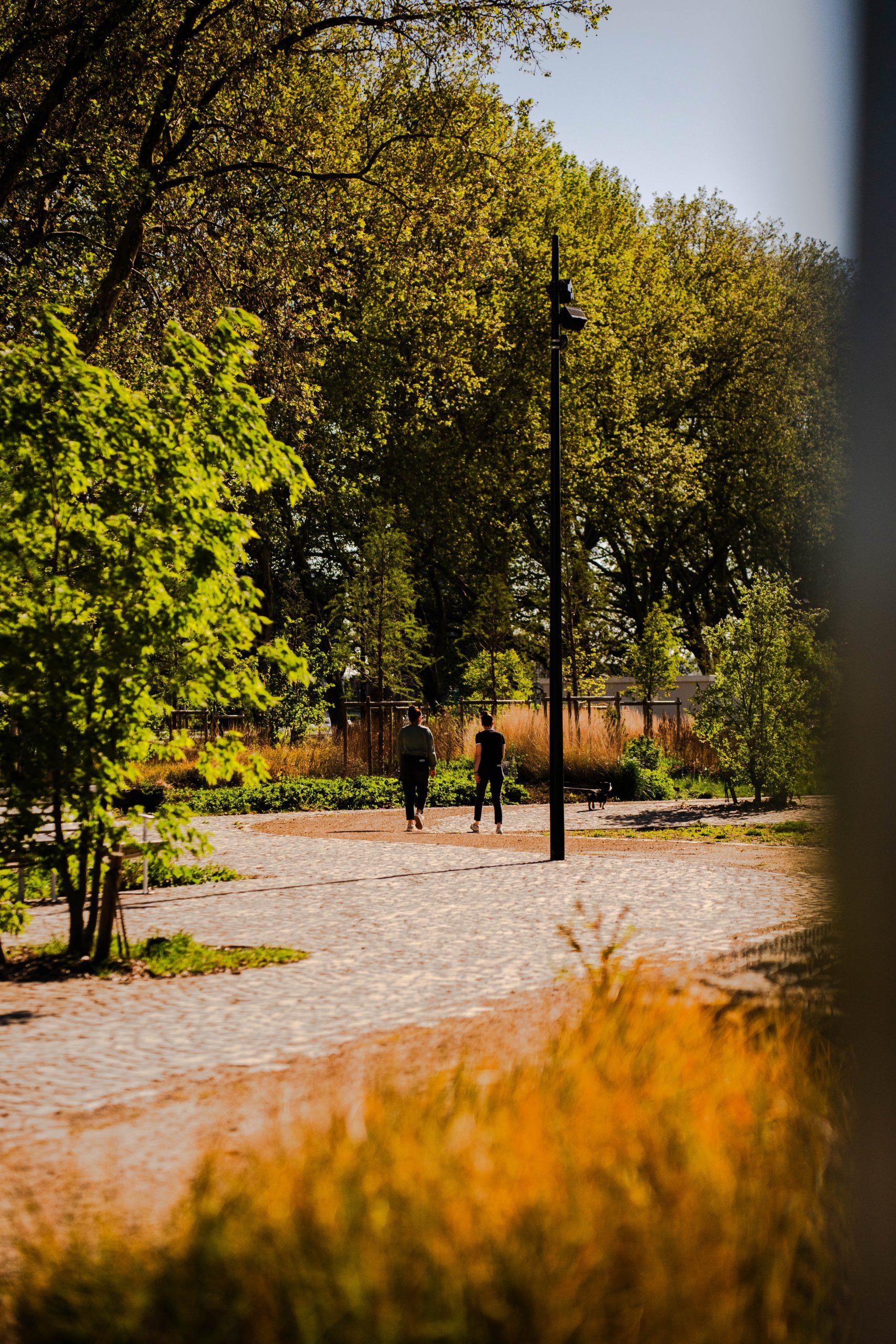 Le Parc Astrid lors d'une journée ensoleillée