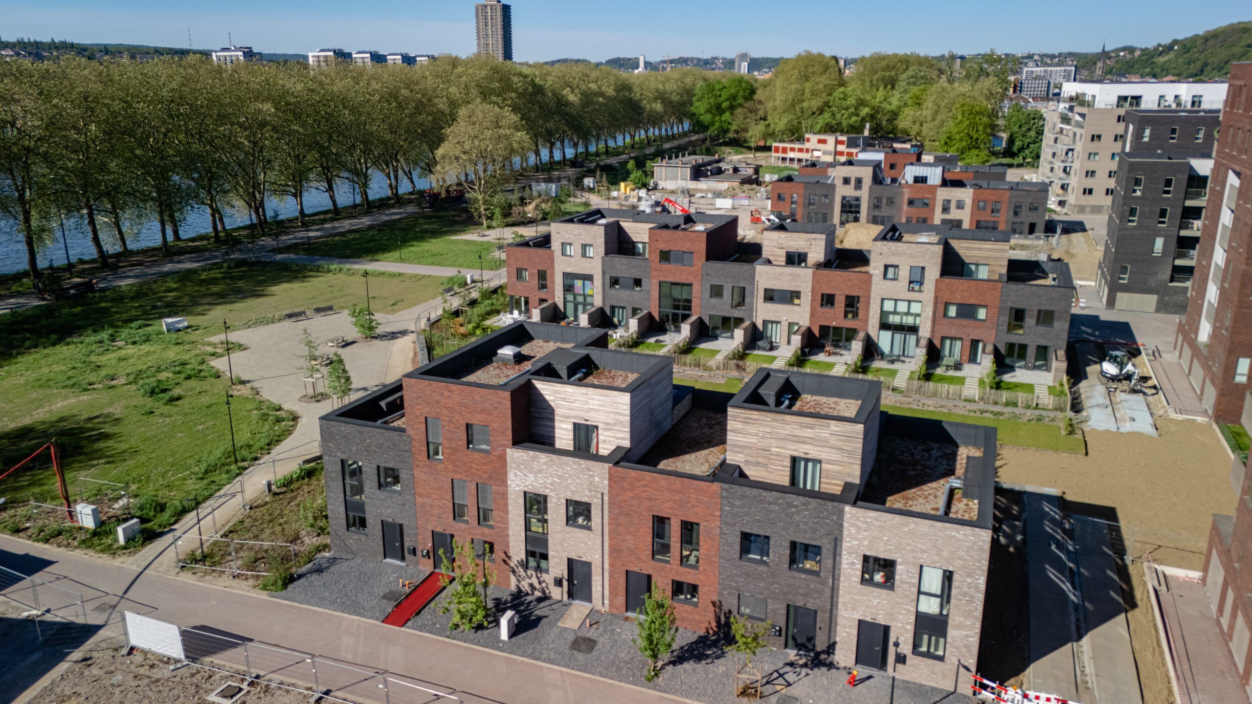 Les maisons à vendre au sein de l'écoquartier