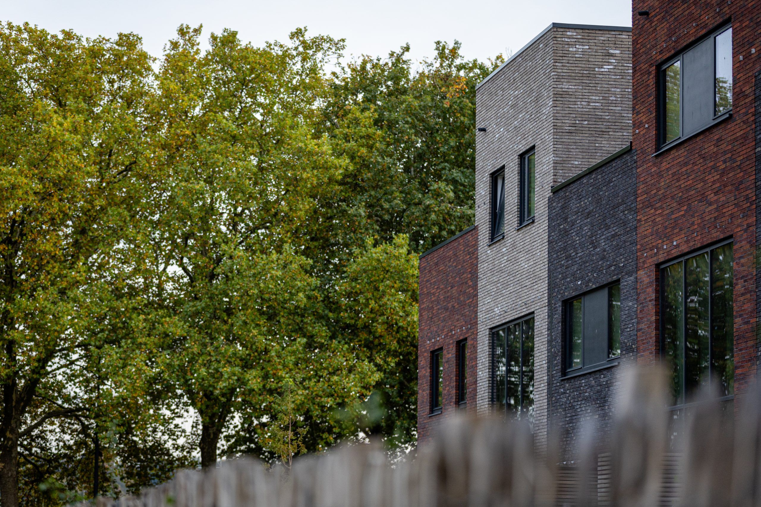 Maisons de l'écoquartier à Coronmeuse