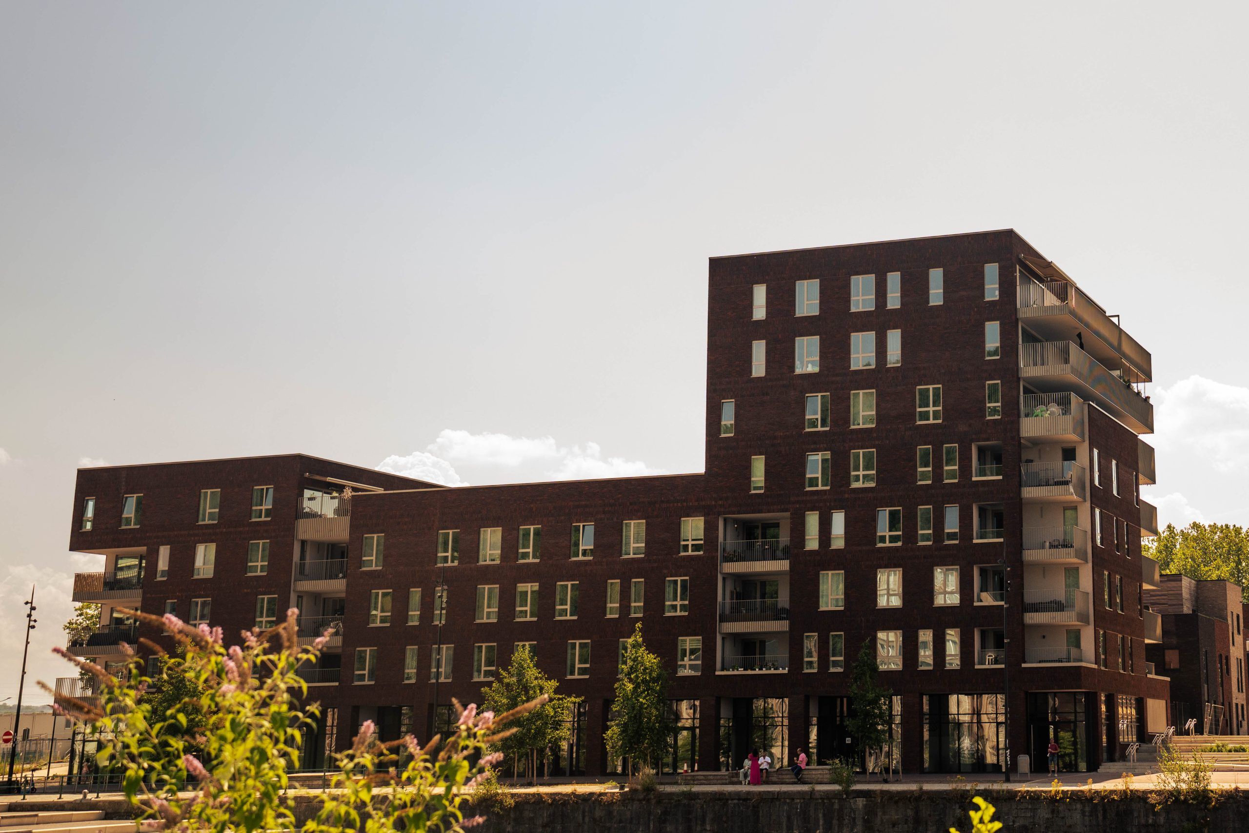 Appartement nouvelle construction à Liège au bord de l'eau